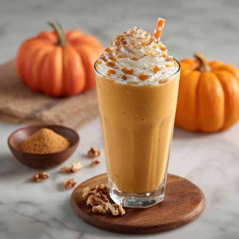 Creamy Pumpkin Pie Smoothie Recipe