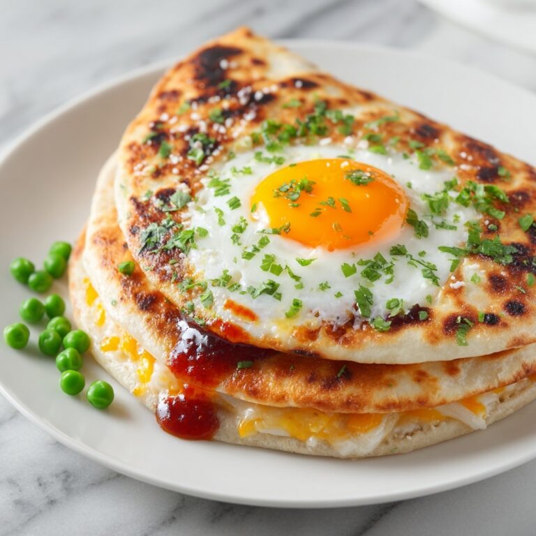 Fried Egg Quesadilla with Avocado, Salsa, and Cheese Recipe