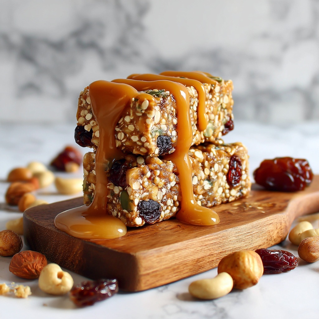 Chewy Homemade Granola Bars Recipe - Recipe Image