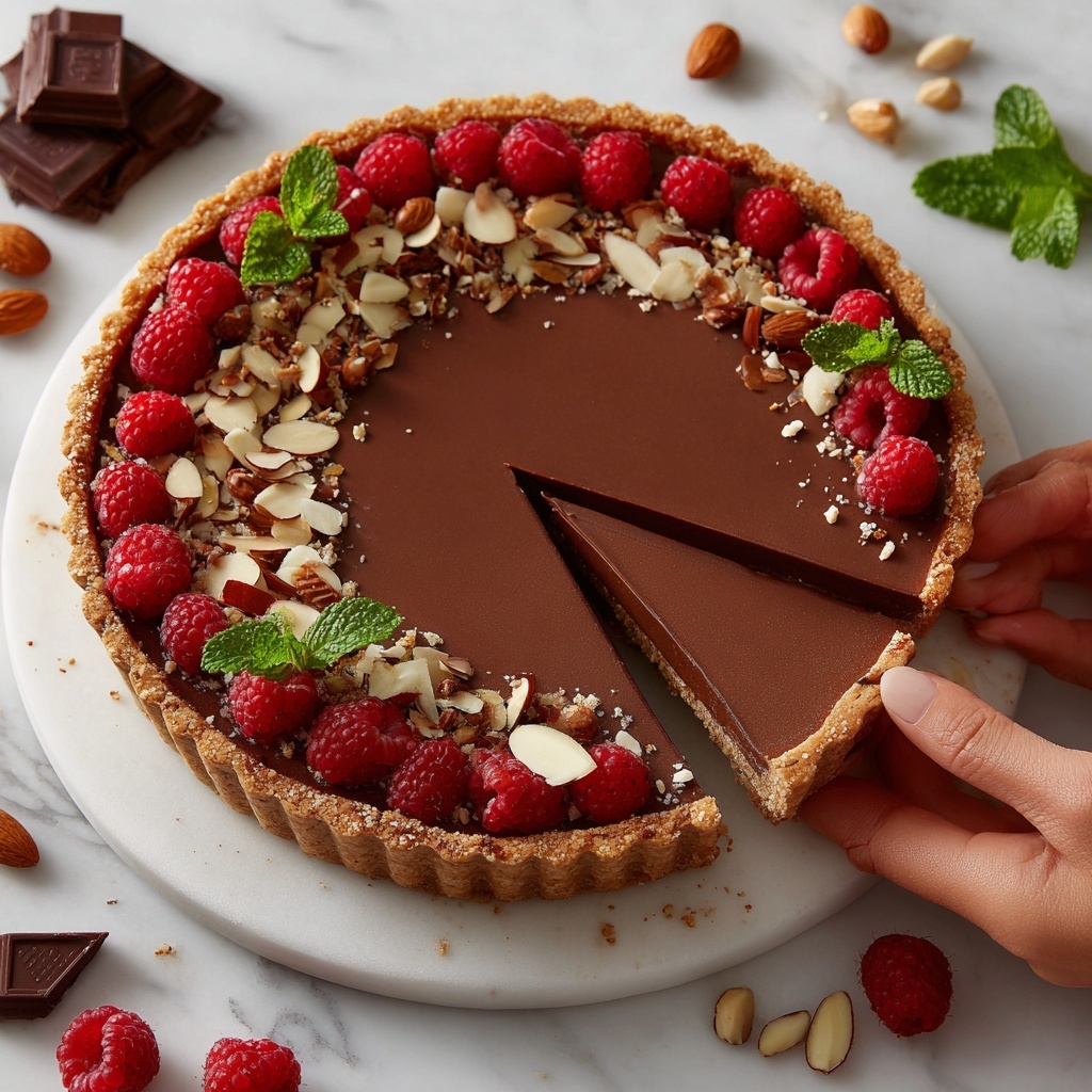 Almond Chocolate Cheesecake Bliss Recipe - Recipe Image