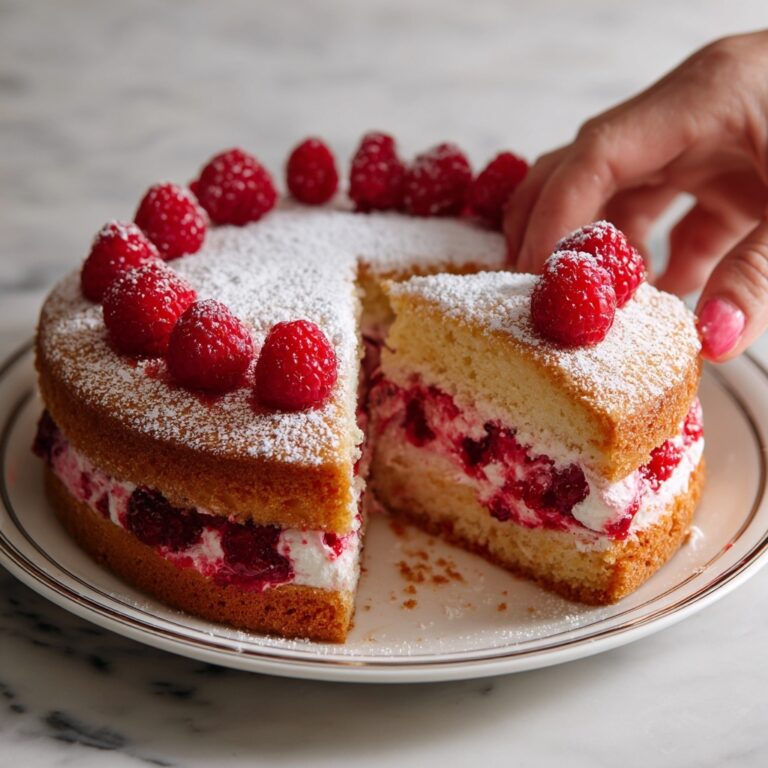 Raspberry Angel Food Cake: Light, Fruity Bliss for Any Occasion Recipe