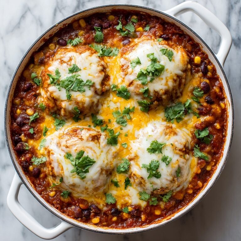 Cowboy Chicken Skillet with Corn, Black Beans, and Melted Cheese Recipe