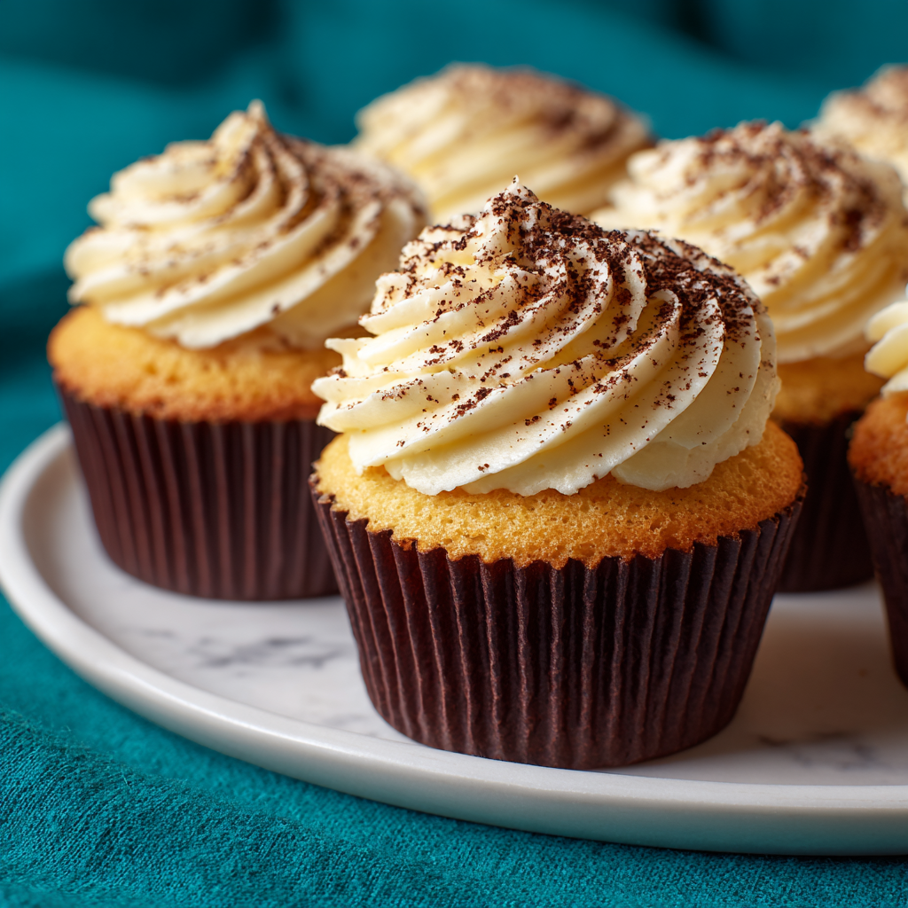 Tiramisu Cupcakes Recipe - Recipe Image