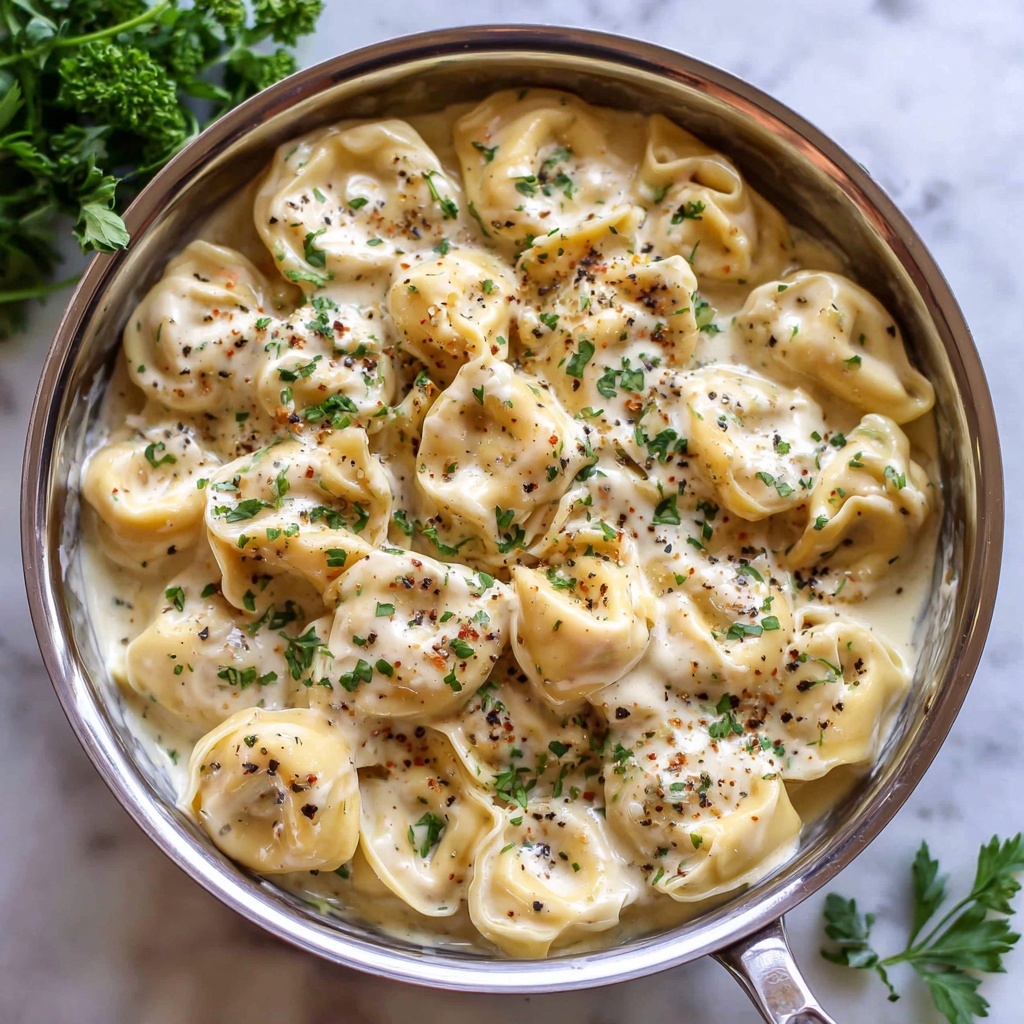 Tortellini Alfredo Recipe - Recipe Image