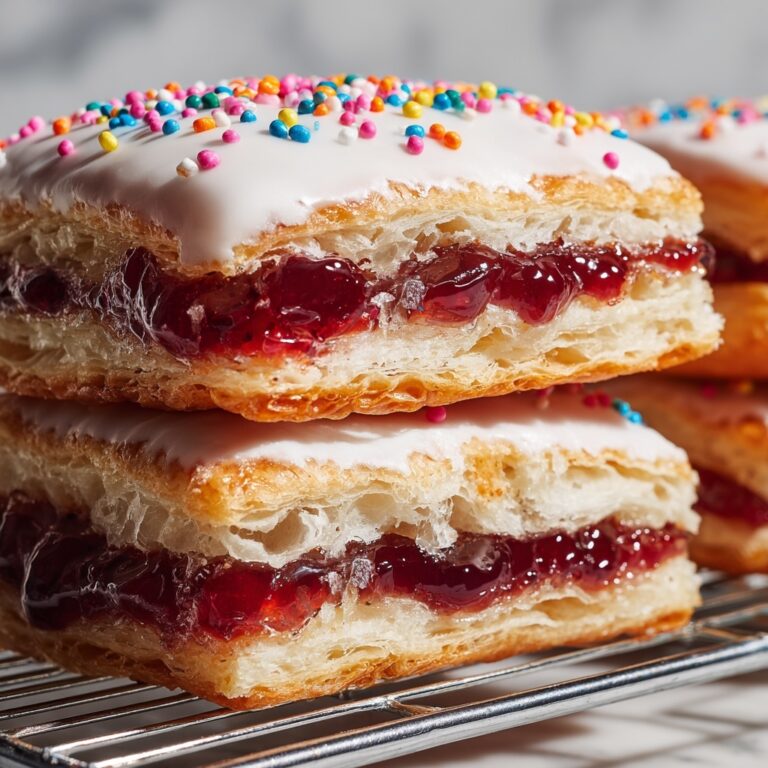 Protein Pop Tarts with Strawberry Jam and Vanilla Glaze Recipe