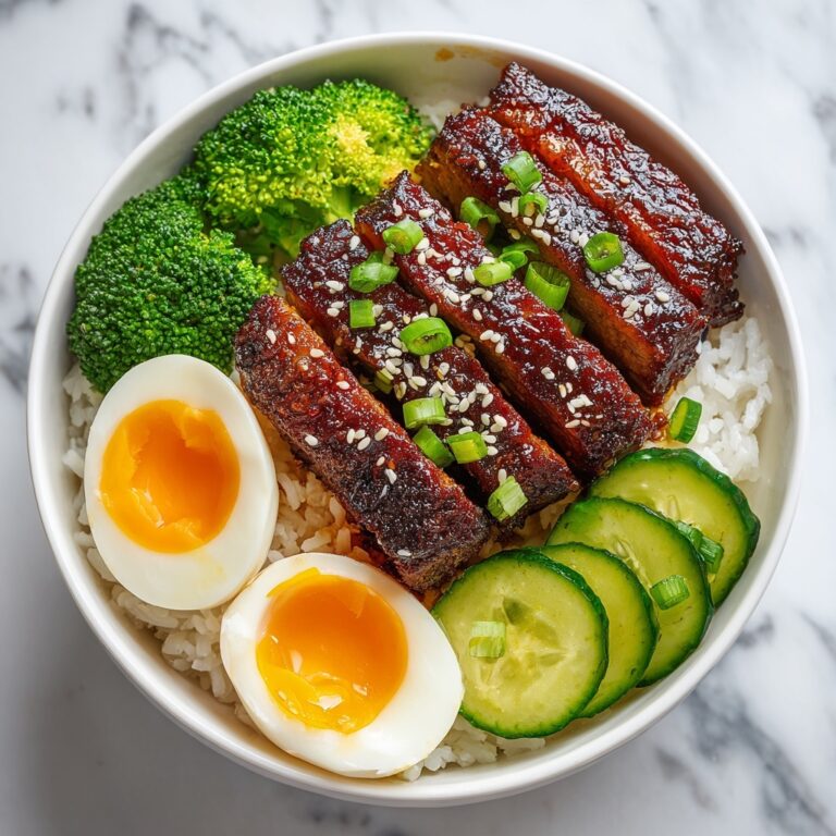 Sticky Chicken Rice Bowls Recipe