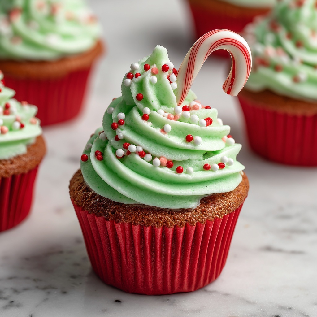 Easy Christmas Cupcakes Recipe - Recipe Image
