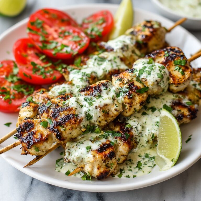 Grilled Chicken Souvlaki Recipe