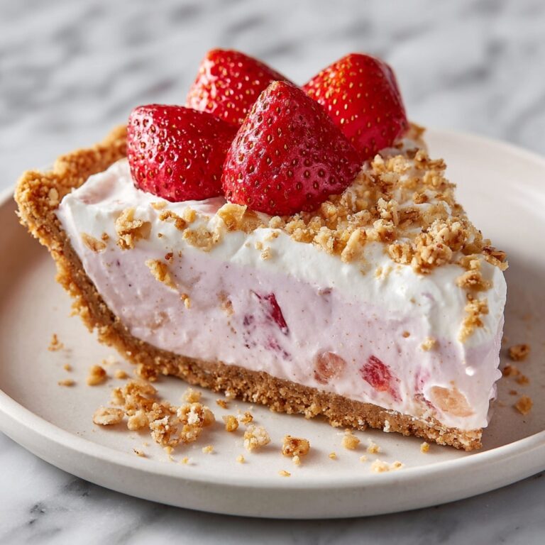 No-Bake Strawberry Crunch Cheesecake Recipe