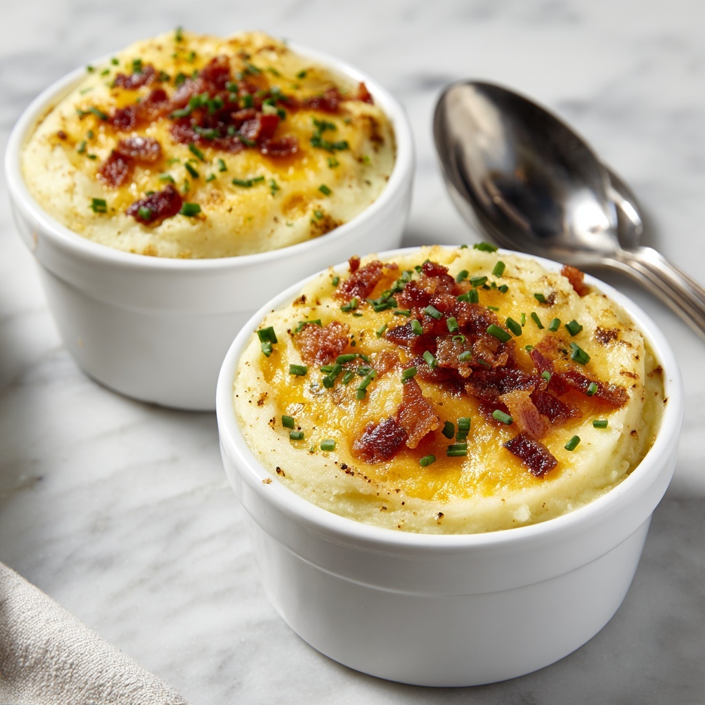 Personalized Cheesy Potato Casseroles Recipe - Recipe Image