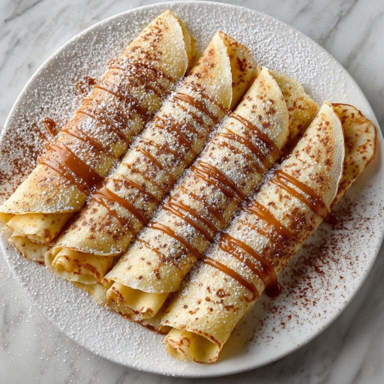Cinnamon Roll Protein Crepes Recipe