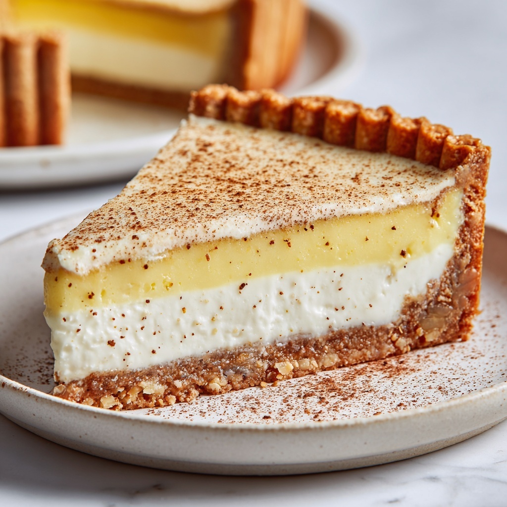 Old Fashioned Egg Custard Pie Recipe - Recipe Image