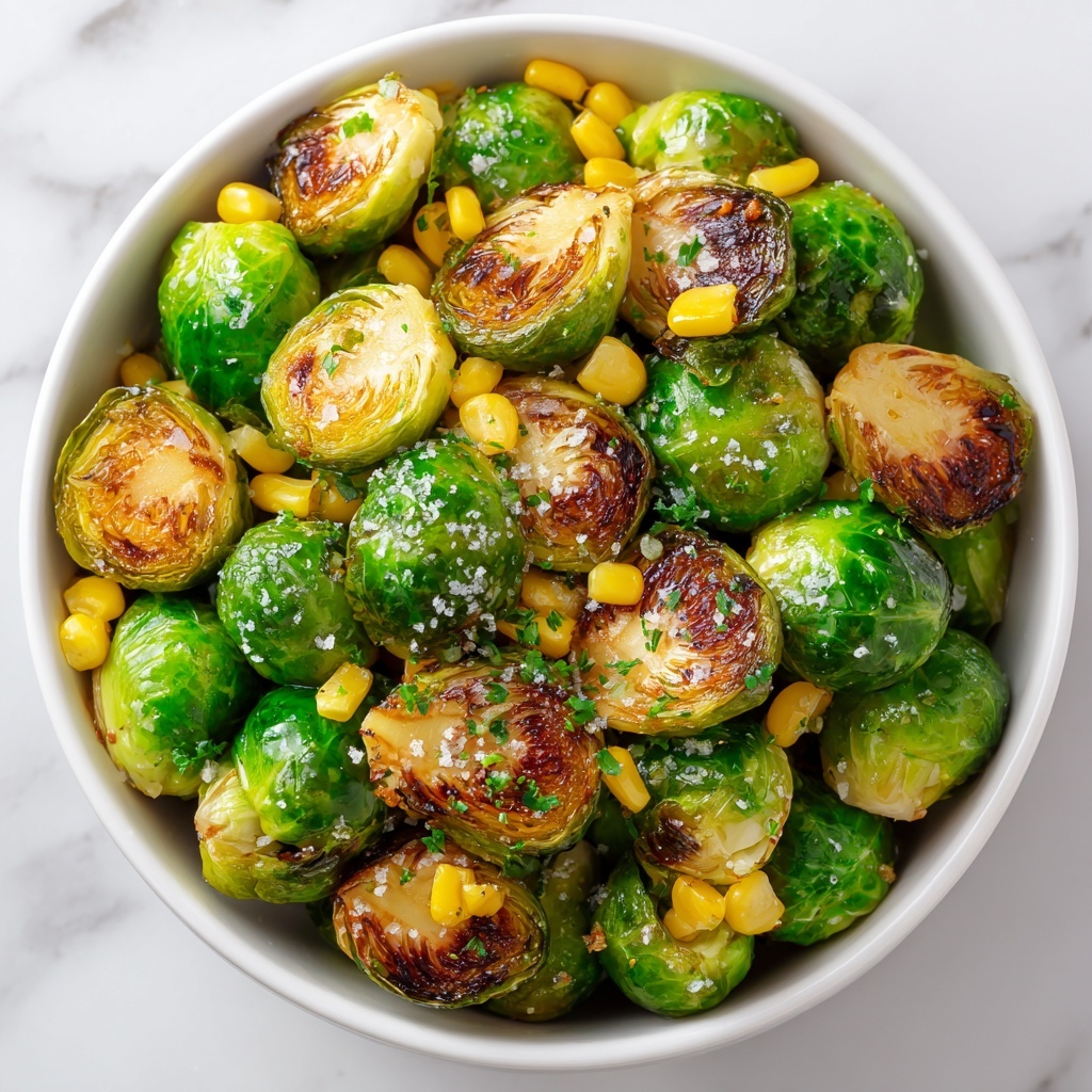 Mexican Street Corn Brussels Sprouts Recipe - Recipe Image