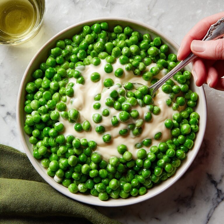 Deliciously Creamy Peas Recipe to Transform Your Dinner! Recipe