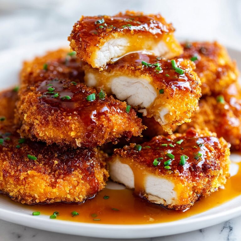 Double Crunch Honey Garlic Chicken Recipe