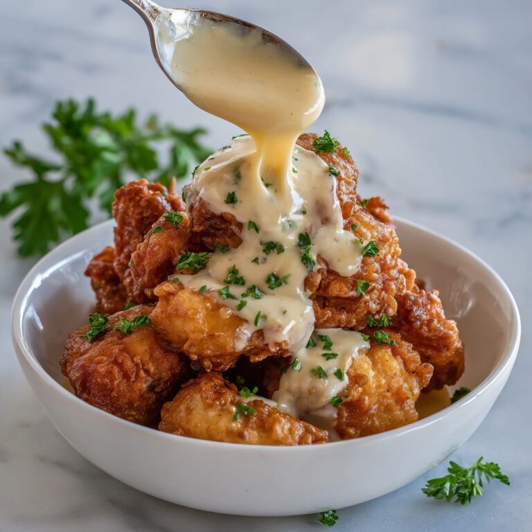 Crispy Parmesan Chicken with Rich Garlic Sauce Recipe