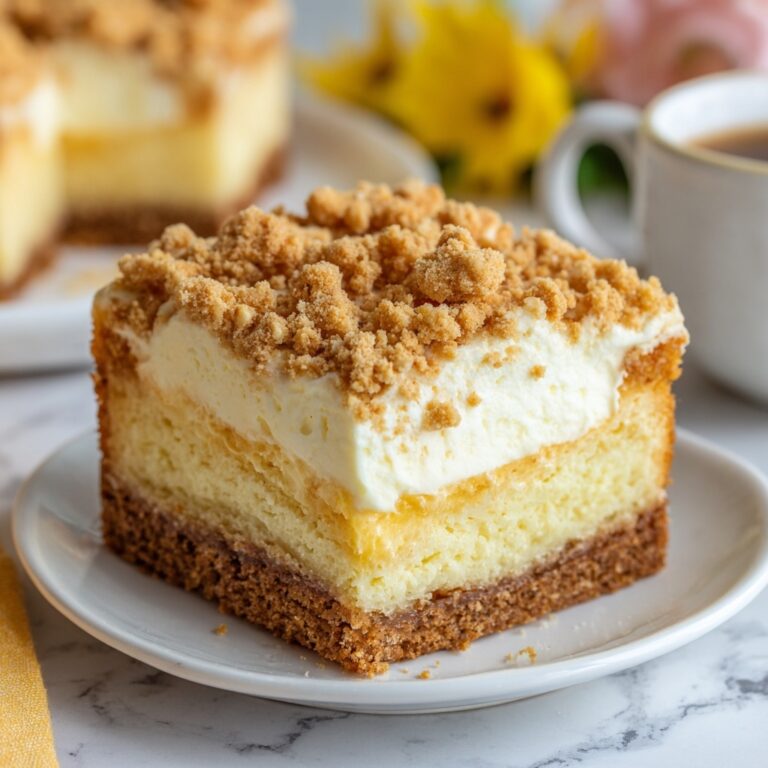 Lemon Cream Cheese Coffee Cake Recipe