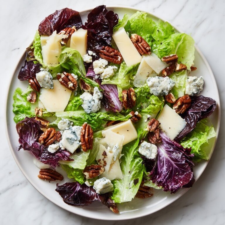 Blue Cheese, Walnut, and Chicory Salad Recipe