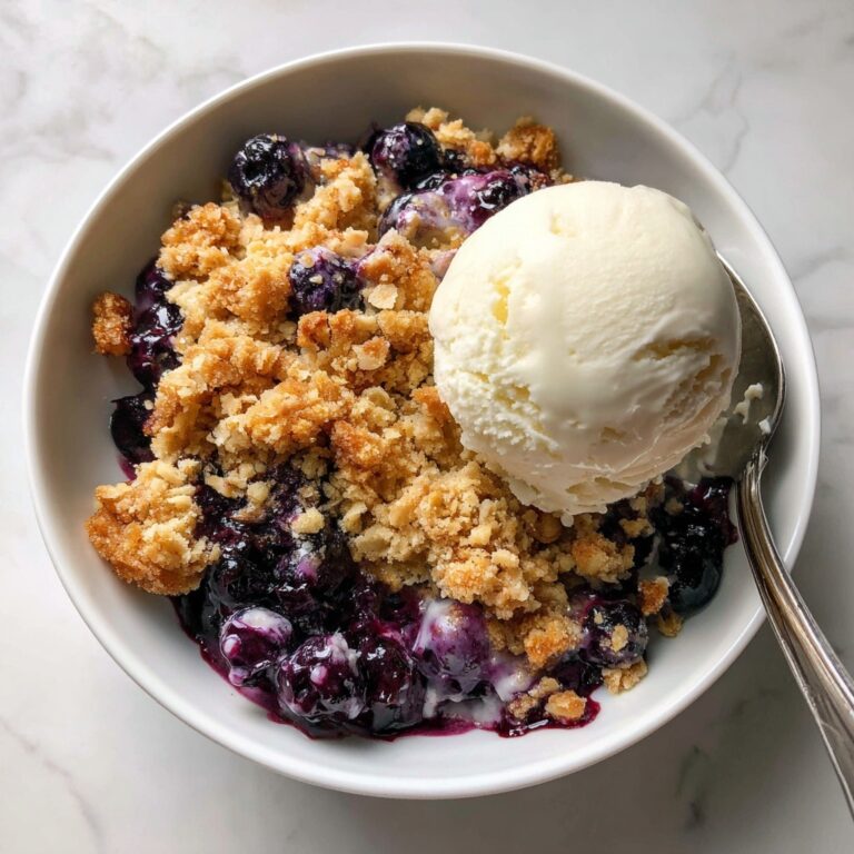 Blueberry Crisp Recipe
