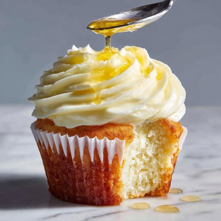 Honey Peach Cream Cheese Cupcakes Recipe