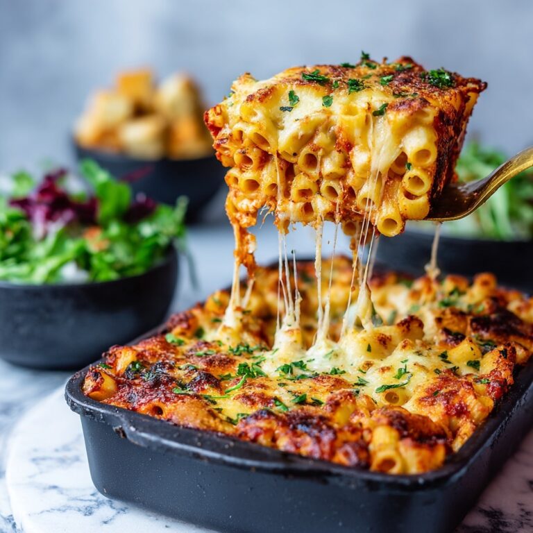 Cheesy Baked Rigatoni Recipe