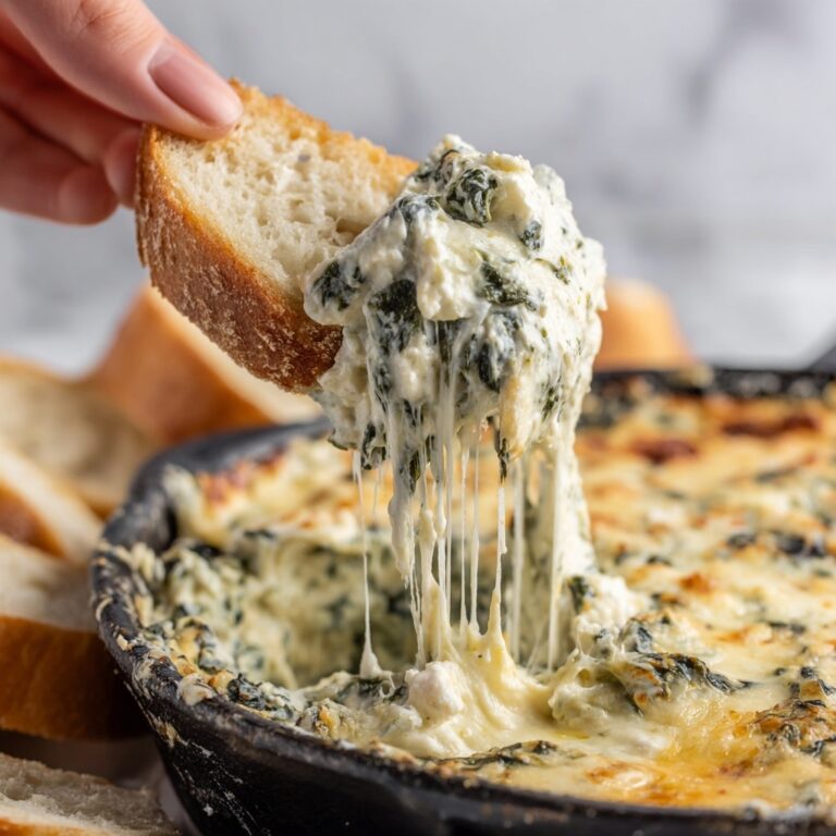 Hot Spinach Artichoke Dip Recipe