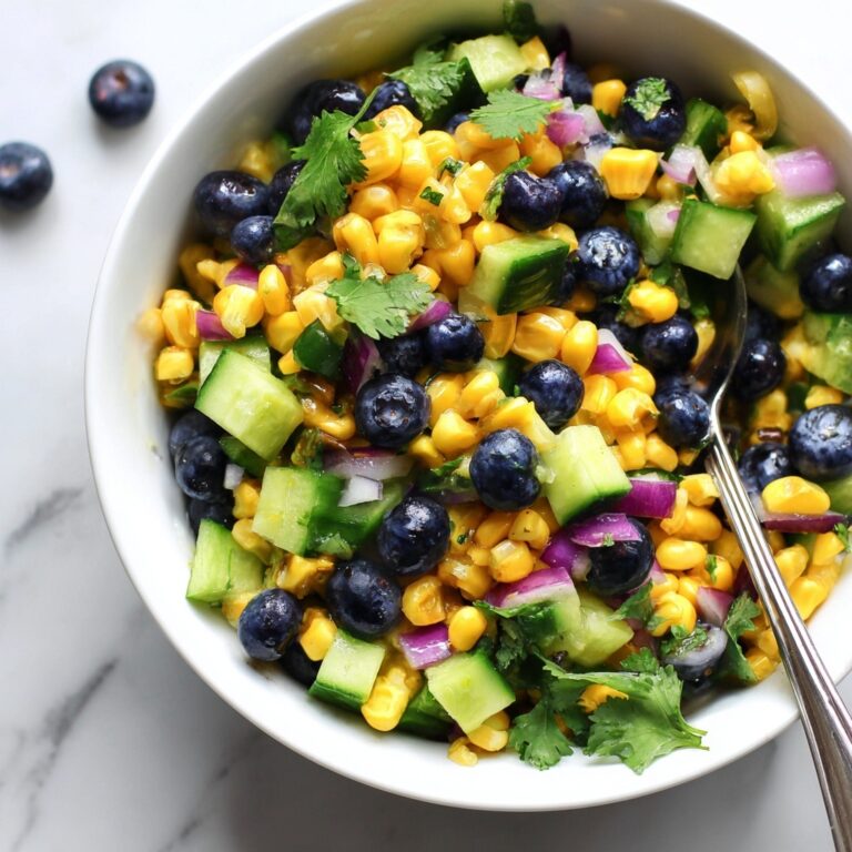 Corn and Blueberry Summer Salad Recipe