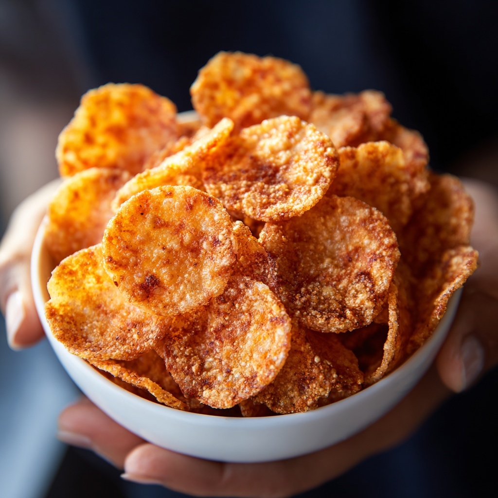 Pepperoni Cheese Crisps Recipe - Recipe Image