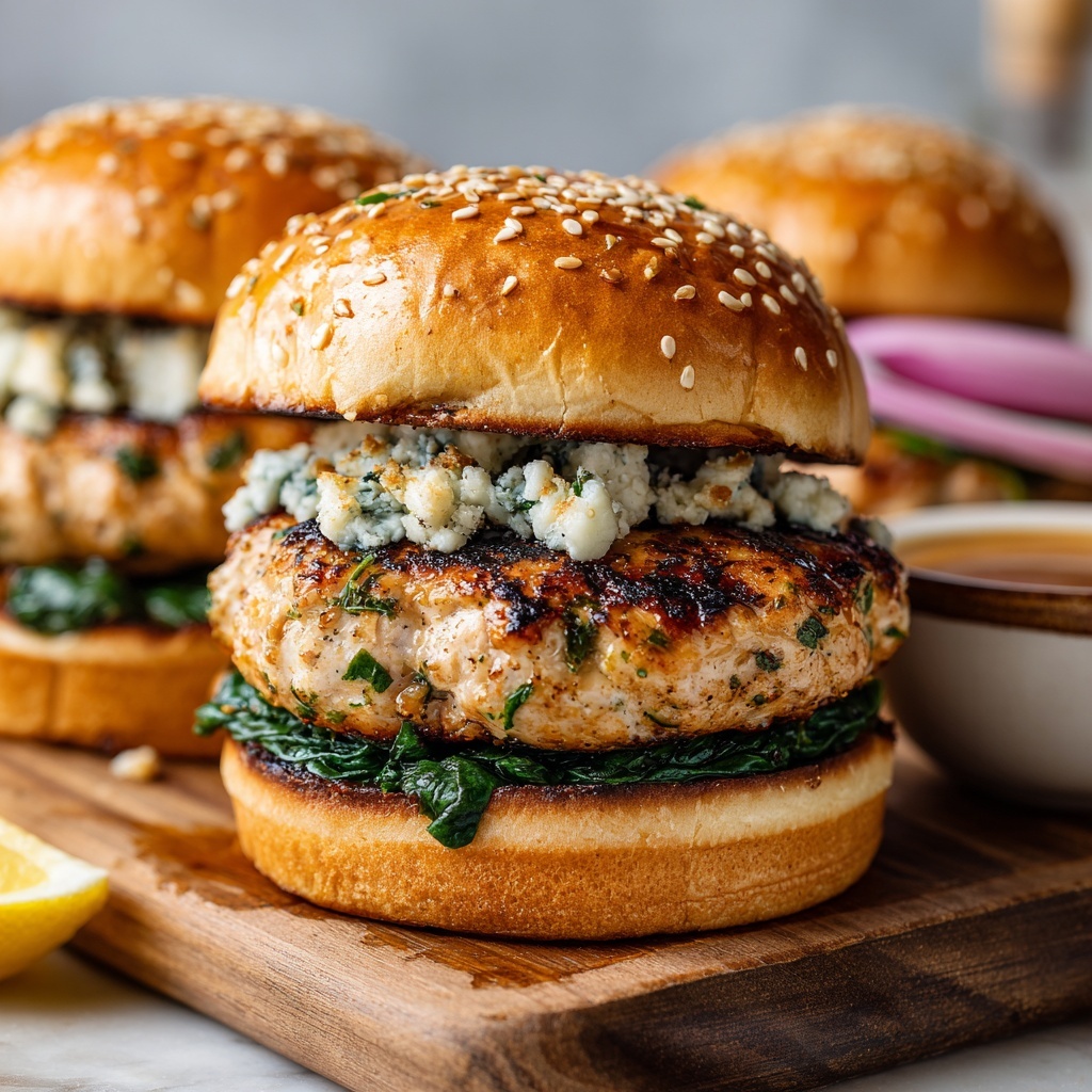 Spinach Chicken Burgers: The Ultimate Healthy Recipe - Recipe Image