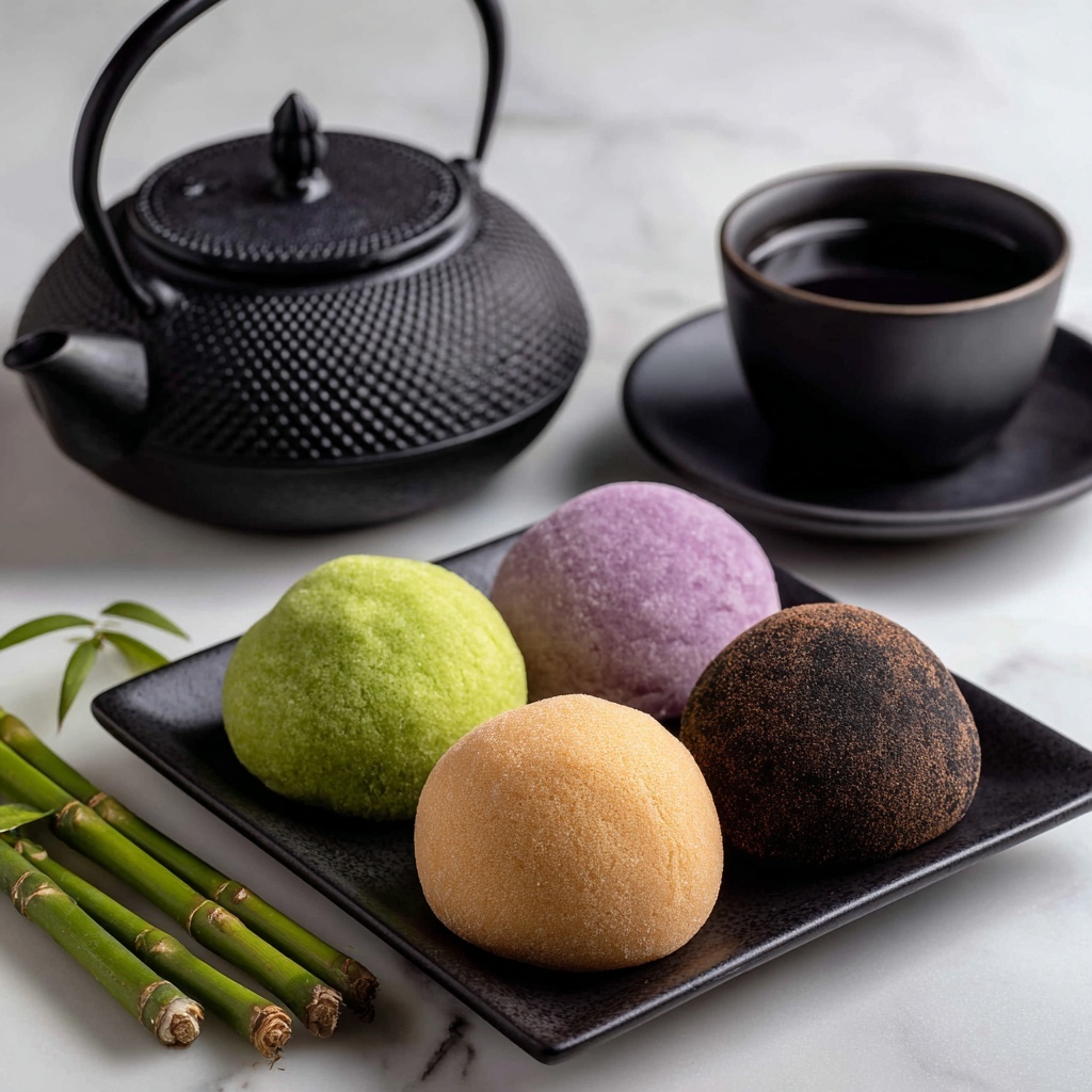 Sweet High-Sugar Mochi Recipe - Recipe Image