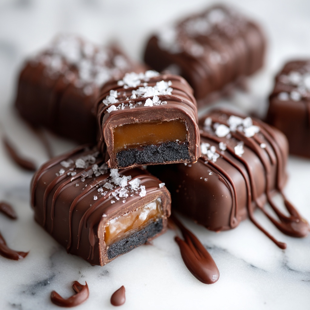 Chocolate-Covered Stuffed Dates with Peanut Butter and Sea Salt Recipe - Recipe Image