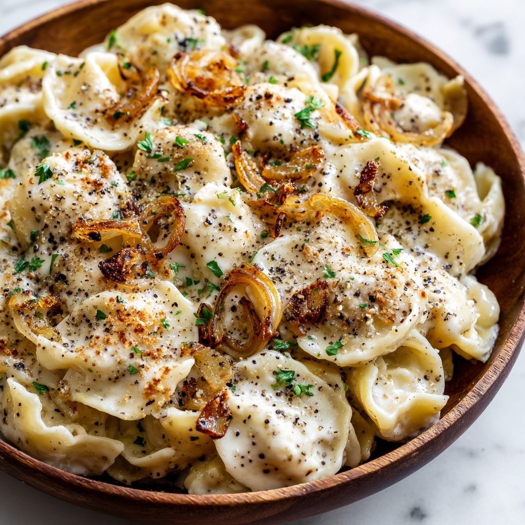 French Onion Pasta Salad: Creamy, Savory, and Perfect Recipe - Recipe Image