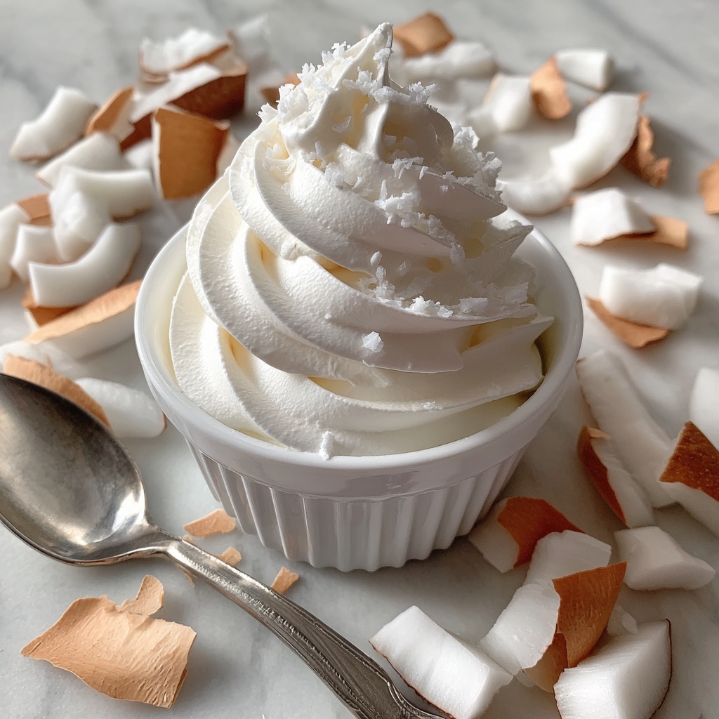 Coconut Whipped Cream Recipe - Recipe Image