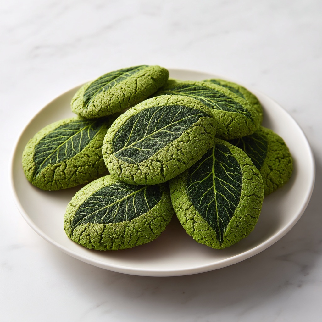 Pandan Cookies Recipe - Recipe Image