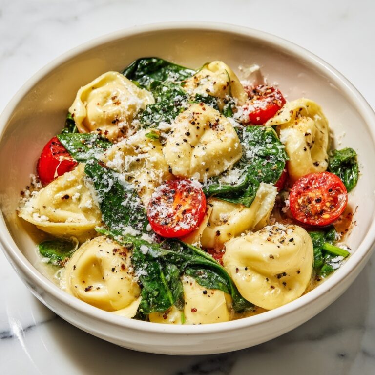 Spinach Tomato Tortellini: 5 Irresistible Comfort Bites Recipe