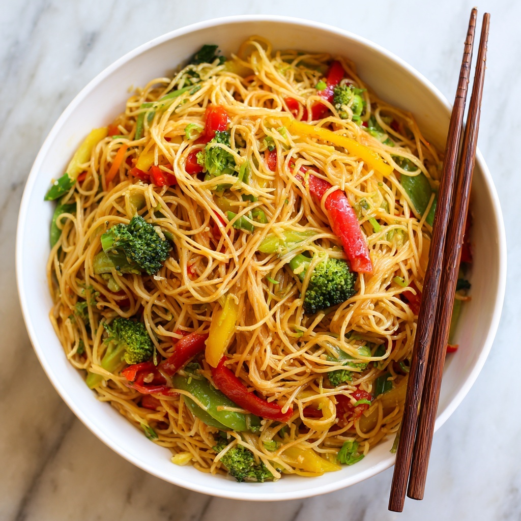 Quick Veggie Lo Mein: 5-Minute Flavor-Packed Delight Recipe - Recipe Image