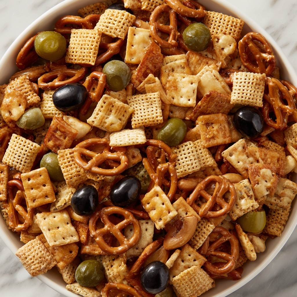 Dill Pickle Chex Mix: 7 Irresistibly Addictive Bites Recipe - Recipe Image