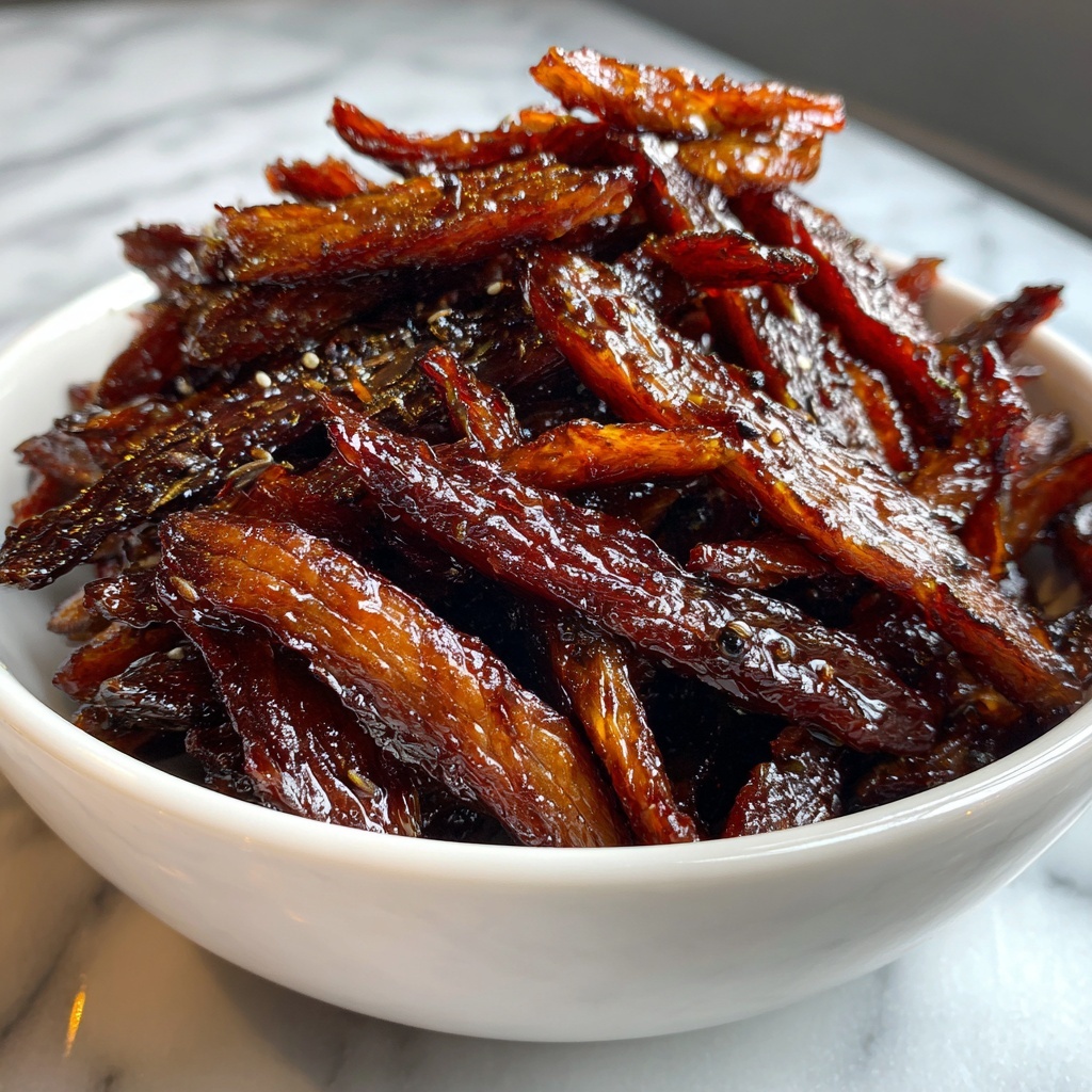 Air Fryer Honey Glazed Steak Strips: 5 Flavorful Secrets Recipe - Recipe Image