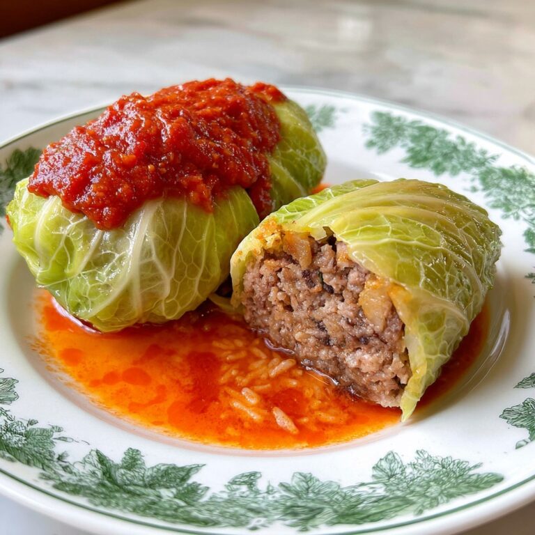Italian Stuffed Cabbage Rolls Recipe