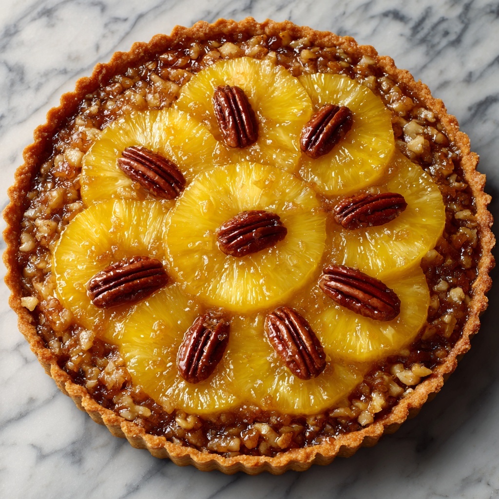 Maple Pecan Pear Tart Recipe - Recipe Image