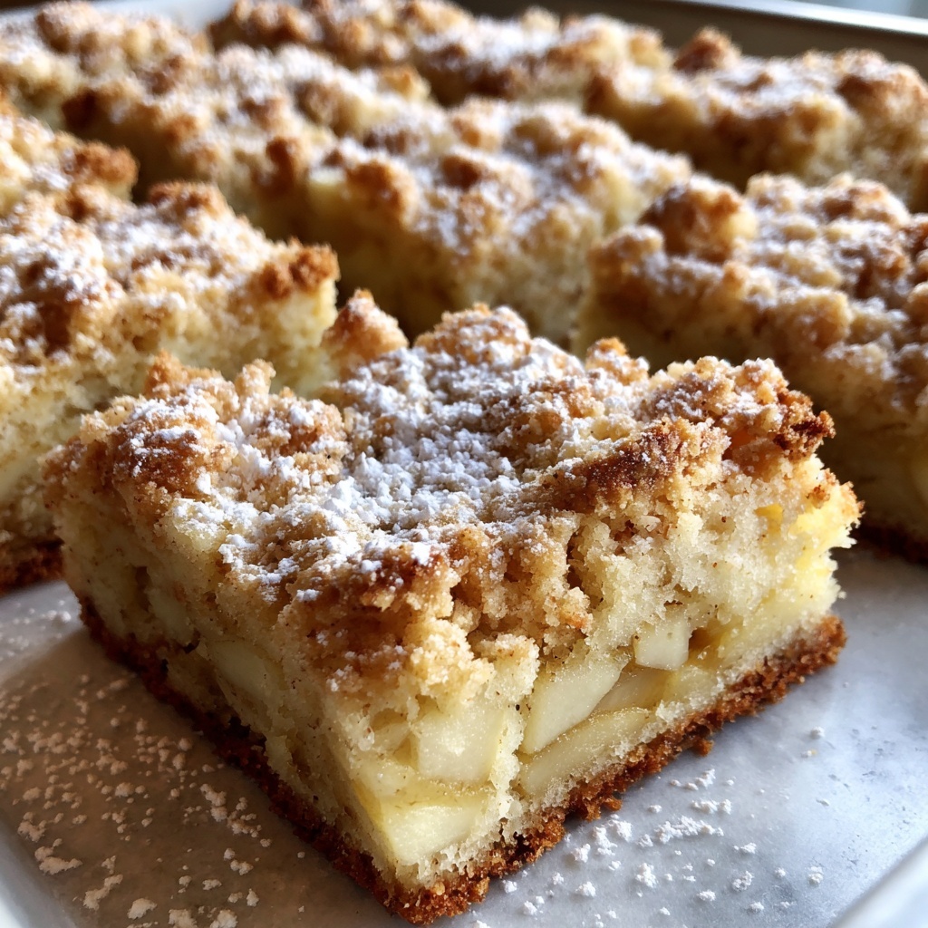 Apple Cinnamon Blondies Recipe - Recipe Image