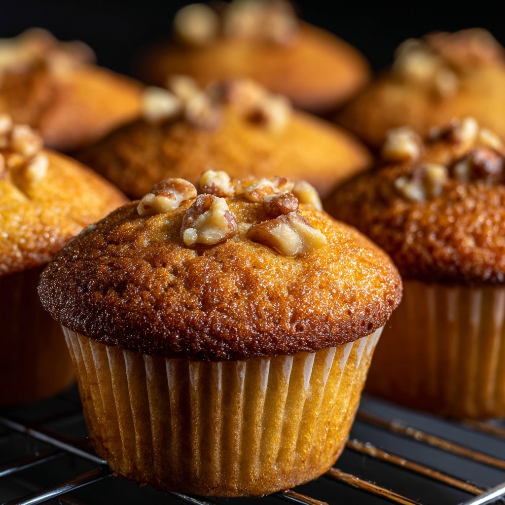 Pear Walnut Muffins Recipe - Recipe Image