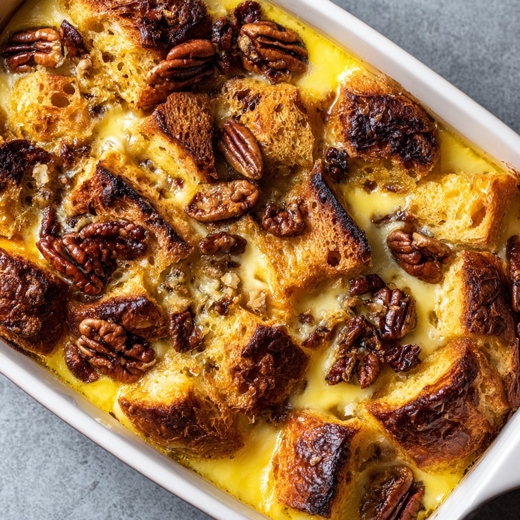 Sweet Potato Pecan Bread Pudding Recipe - Recipe Image