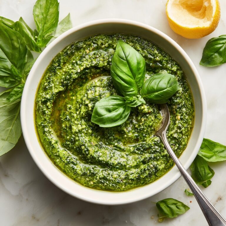 Creamy Avocado Basil Pesto Sauce You’ll Love to Spoon! Recipe