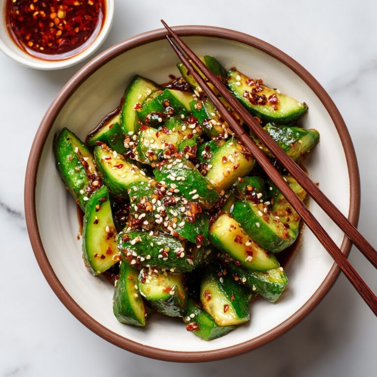 Zesty Garlicky & Spicy Sichuan Cucumber Salad to Wow Your Tastebuds Recipe