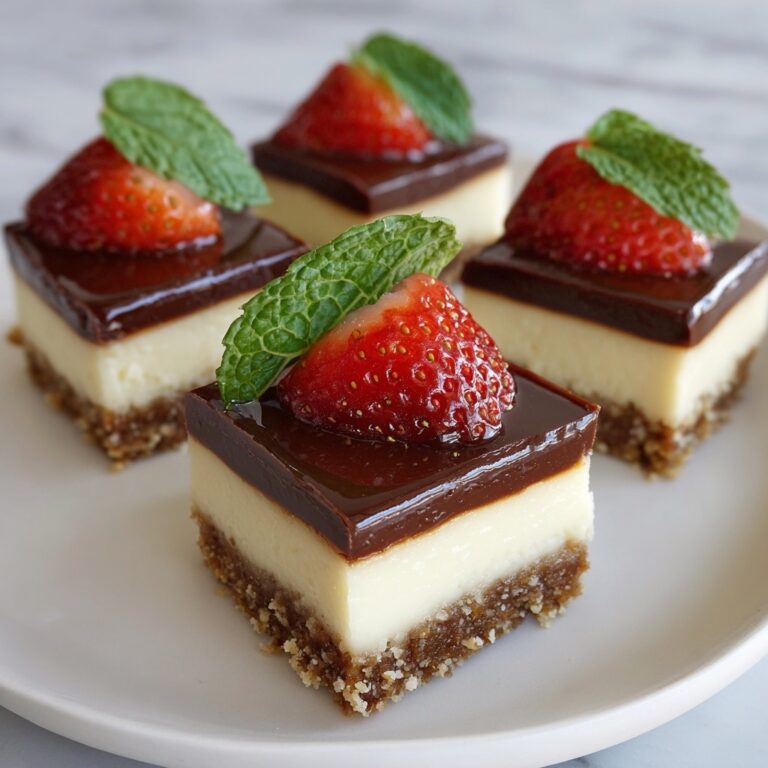 Mini Cheesecake Bites with Chocolate Coating Recipe