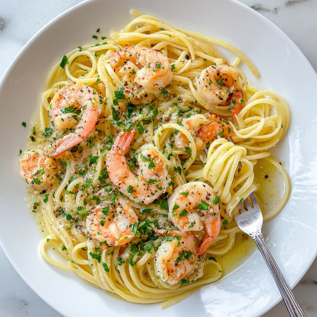 Shrimp Scampi with Pasta Recipe - Recipe Image