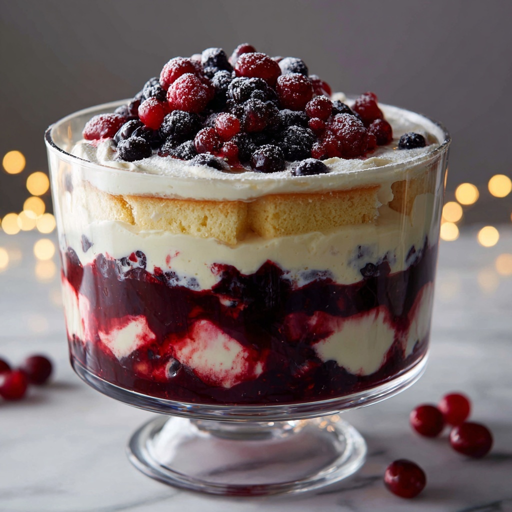 Mixed Berry Trifle Recipe - Recipe Image