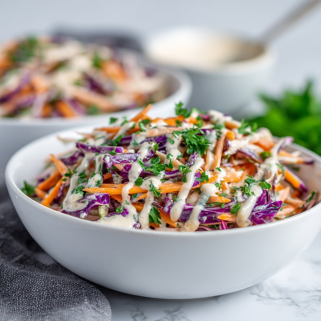 The Best Old-Fashioned Creamy Coleslaw Recipe - Recipe Image