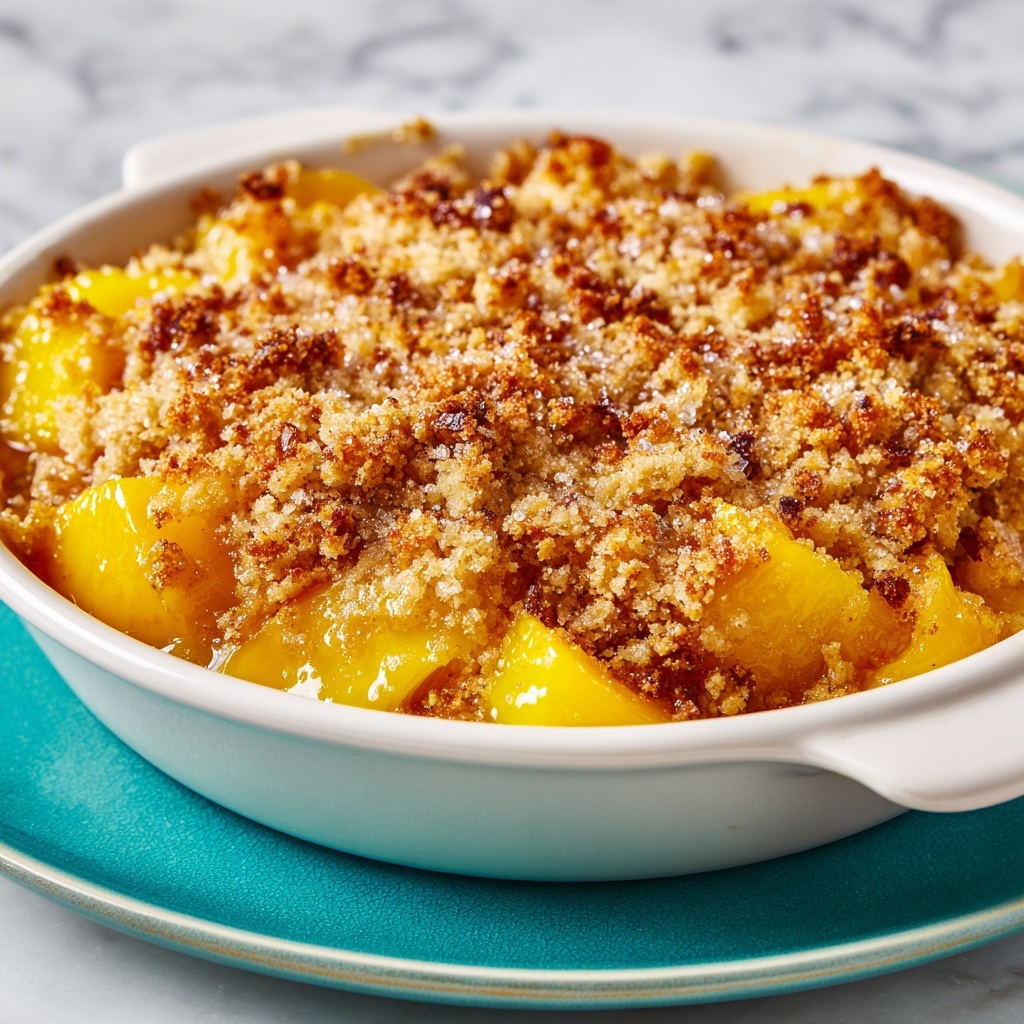 Easy Peach Dump Cake Recipe - Recipe Image